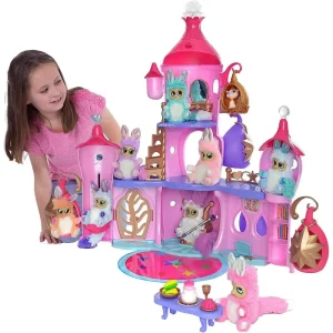 Bush Baby World Shimmer Palace Lightshow Playset with Bush Baby Soft Toy