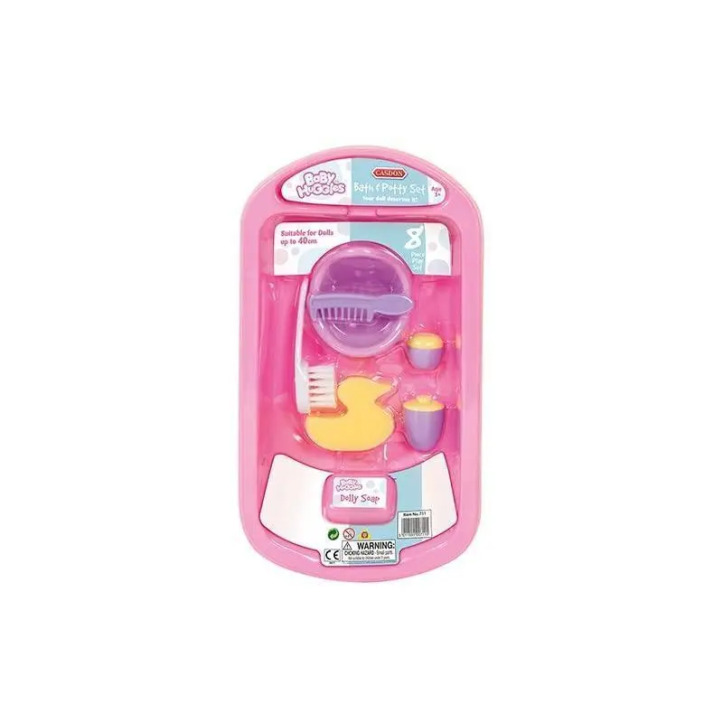 Casdon 711 Baby Huggles Bath & Potty Set Playset