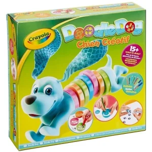 Crayola 93021 Doodle Dog Arts and Crafts Toy with Pencils and Marker Pens