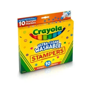 Crayola Ultra-clean Washable Marker Stampers Arts & Crafts
