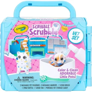 Crayola Washimals Vet Clinic Playset