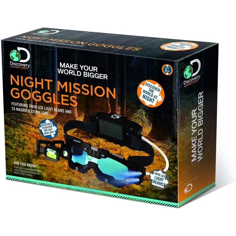 Discovery Night Mission Goggles Education