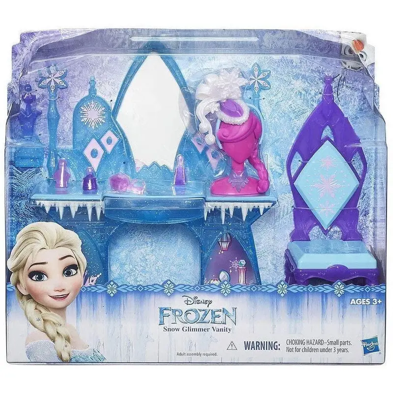 Disney Frozen Disney Snow Glimmer Vanity Set Dolls Accessories