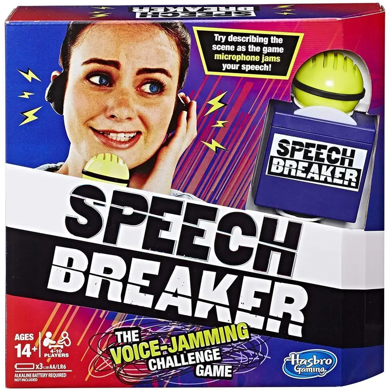 Hasbro Gaming Speech Breaker Party Game Board Games