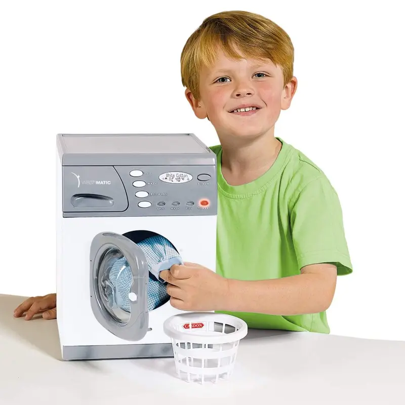 Klein Casdon Toy Electronic Washing Machine Education