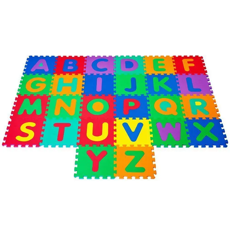 Koureas Foam Floor Alphabet EVA Puzzles Mat For Kids Outdoor