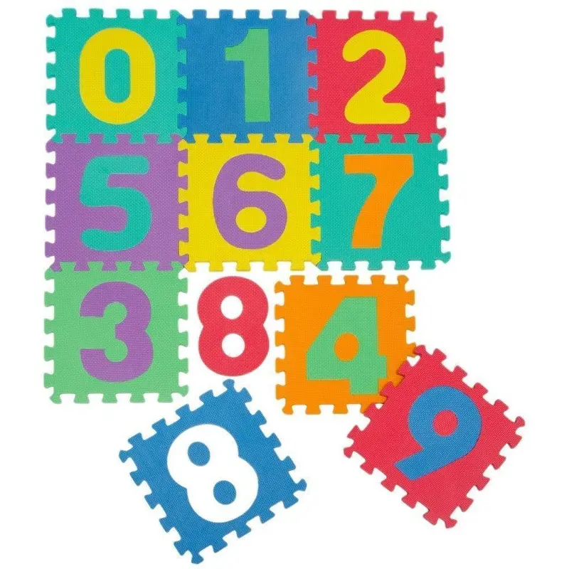Koureas Foam Floor Numbers Puzzles EVA Interlocking Mat For Kids Outdoor