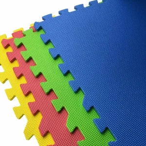 Koureas Large Interlocking EVA Foam Floor Mats For Gym Children Yoga Exercise 1m X 1m Outdoor