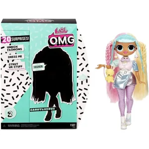 LOL Surprise! O.M.G. Candylicious Fashion Doll with 20 Surprises Dolls