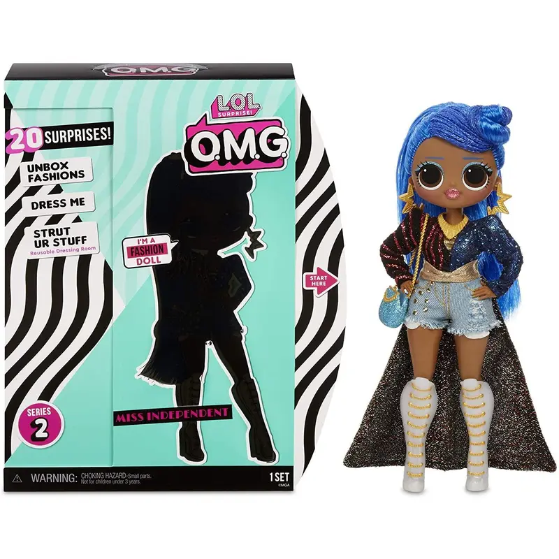 LOL Surprise! O.M.G. Miss Independent Fashion Doll with 20 Surprises Dolls
