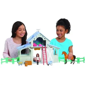 SPIRIT Dreamworks Spirit Riding Free Barn Playset