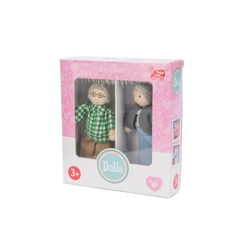 Le Toy Van Grandparent Doll Set Dolls