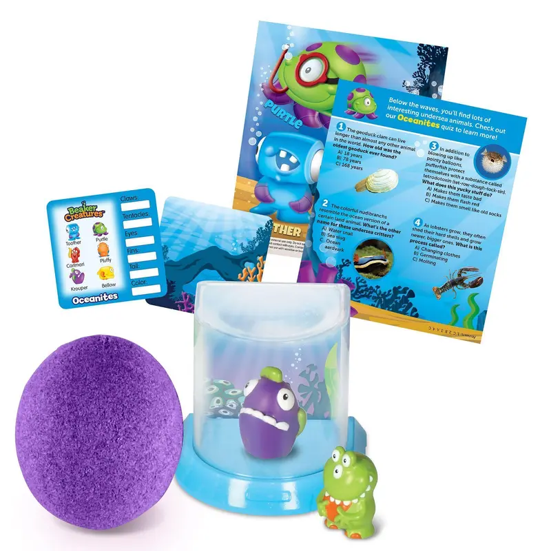 Learning Resources Beaker Creatures 2-pack with Bio-home Education