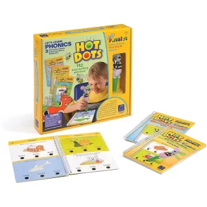 Learning Resources Hot Dots Let's Learn! Phonics Education