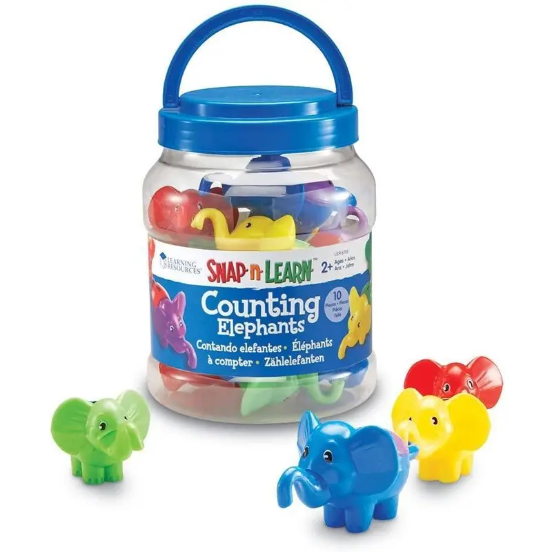 Learning Resources Snap 'n' Learn Elephants Education