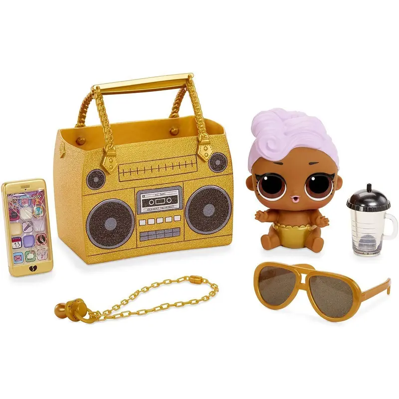 LOL Surprise! Ooh La Baby Surprise Lil D.j. with Purse & Makeup Surprises Dolls