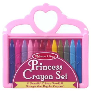 Melissa & Doug 14155 Princess Crayon Set