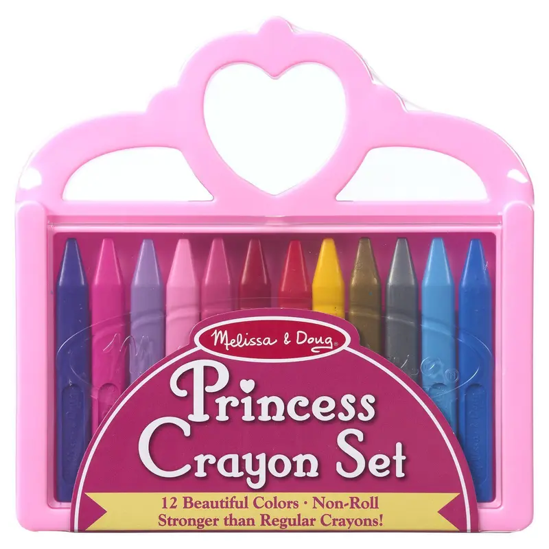 Melissa & Doug 14155 Princess Crayon Set