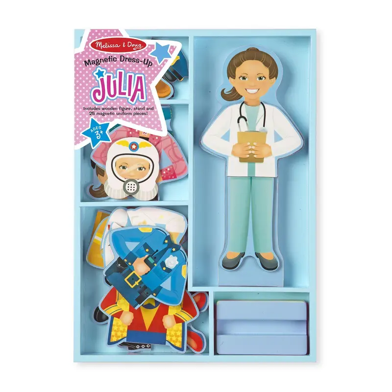Melissa & Doug 15164 Julia Magnetic Dress-up Playset