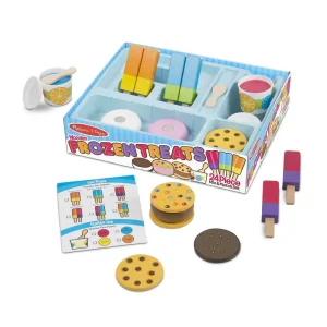 Melissa & Doug 19869 Frozen Treats Set 24 Pieces Pretend Play