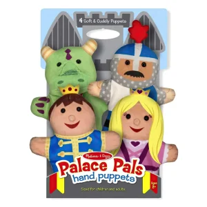 Melissa & Doug Palace Pals Hand Puppets (set of 4) Pretend Play