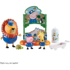 Peppa Pig Day At The Zoo Leo The Lion Set Playset