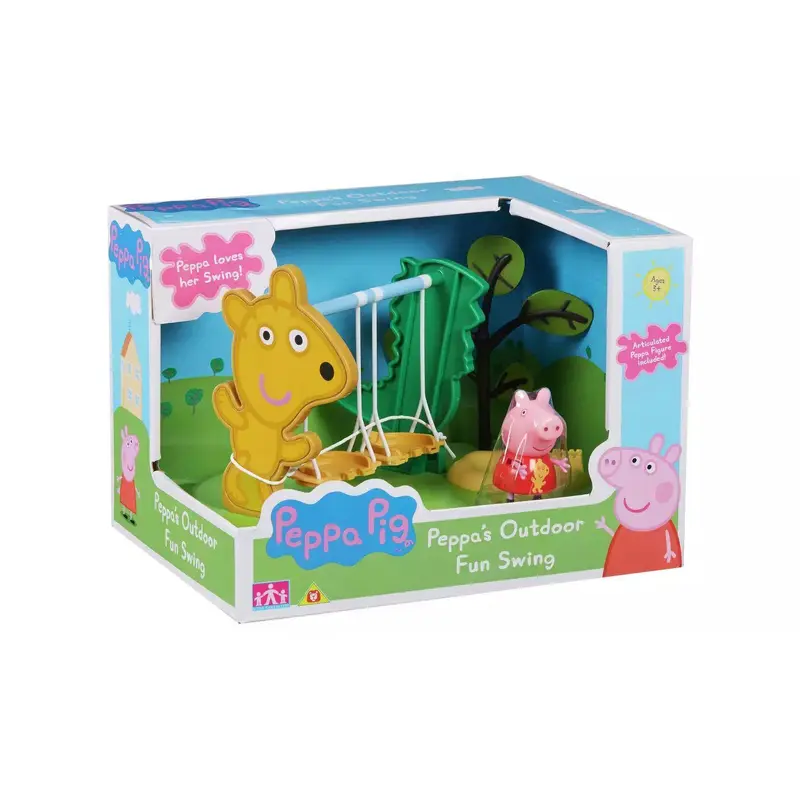 Peppa Pig Outdoor Fun Swing Playset
