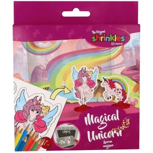 Shrinkles Original Shrinkles Magical Unicorn (mini Craft Pack) Arts & Crafts
