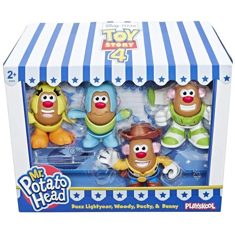 Toy Story Mr. POTATO HEAD Disney/pixar Toy Story Mini 4 Pack Buzz, Woody, Ducky, Bunny Figures Baby & Toddler