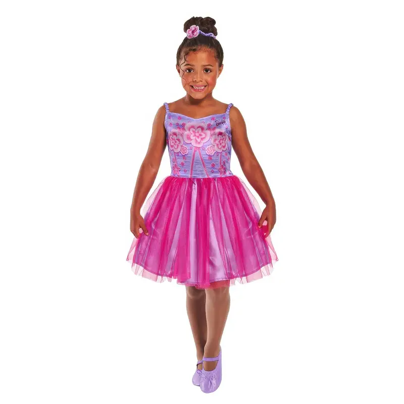 Barbie Ballerina Classic Kids Fancy Dress Costume - Size Xs