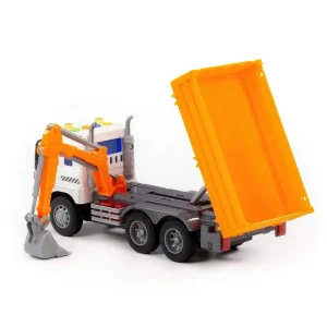City Drop-side Truck with Shovel Bucket