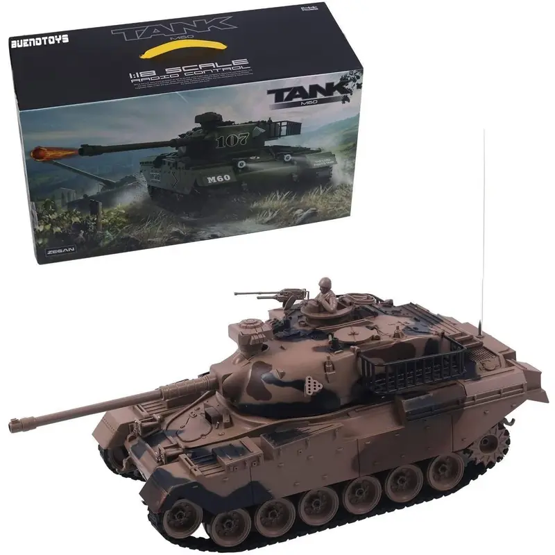 Dardo Remote Control Military Tank 1:18 Scale Replica For Shooting Bb Bullets Remote Controlled RC Vehicle