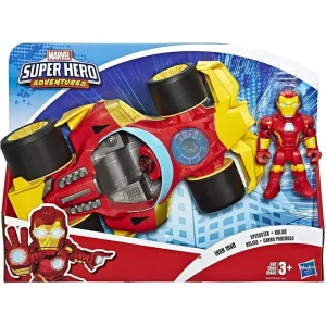 Marvel Playskool Heroes Marvel Super Hero Adventures Iron Man Speedster Action Toys & Playsets