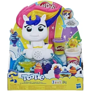 Play-doh Tootie The Unicorn Ice Cream Set with 3 Non-toxic Colors Arts & Crafts