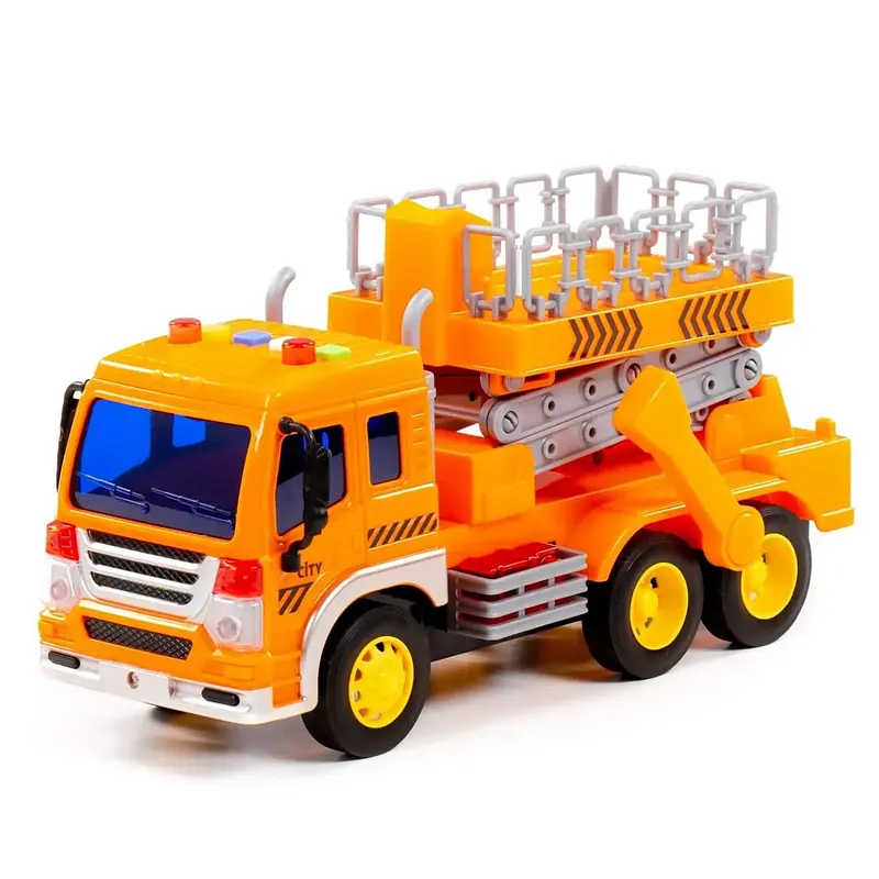 Polesie City Scissor Lift Truck  Friction-powered