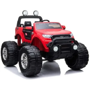 RICCO 12V Ford Ranger Licensed Monster Truck 4 Motors Kids Electric Ride On Car Ride-on Toys