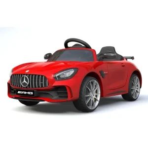 RICCO 6v 4.5a Two Motors Mercedes Benz GTR AMG Electric Ride-on Car, Red Ride-on Toys
