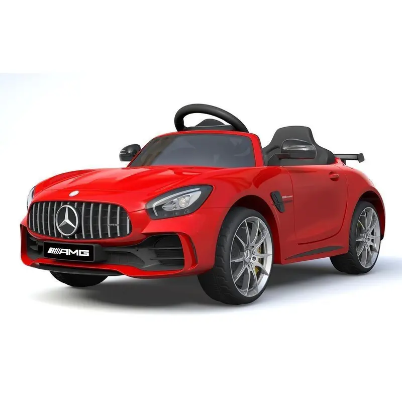RICCO 6v 4.5a Two Motors Mercedes Benz GTR AMG Electric Ride-on Car, Red Ride-on Toys