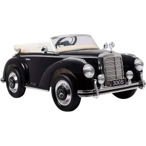 RICCO CLASSIC Mercedes Benz 300S (w188) 12V Battery Electric Ride-on Car Black X-display Ride-on Toys