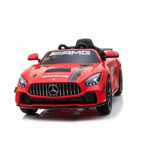 RICCO Mercedes Benz GT4 AMG SPORTS EDITION 12V Battery Two Motors Licenced Battery Powered Kids Electric Ride-on Toy Car Ride-on Toys
