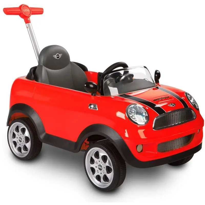 Rollplay Germany Mini Cooper Push Car - Red Ride-on Toys