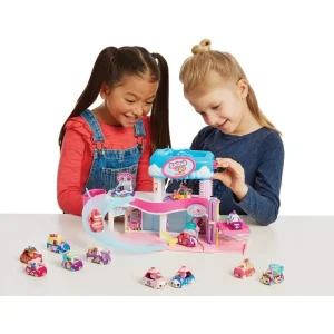 Shopkins Cutie Cars Toy, Splash 'n' Go Spa Wash Playset