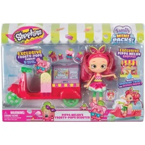 Shopkins Mini Packs Pippa Melon's Frosty Pops Scooter Playset