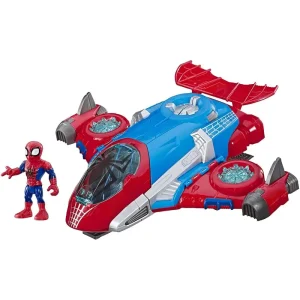 Spider-Man Playskool Heroes Marvel Spider-Man Jetquarters Playset