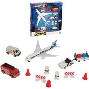Teamsterz 3 Die-cast Airport Playset Cars