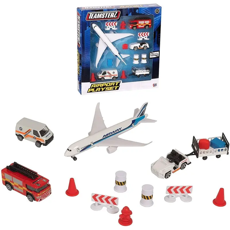 Teamsterz 3 Die-cast Airport Playset Cars