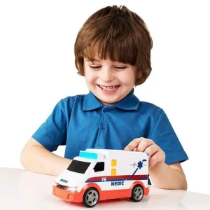 Teamsterz Small Light and Sounds Medic Emergency Vehicle Cars