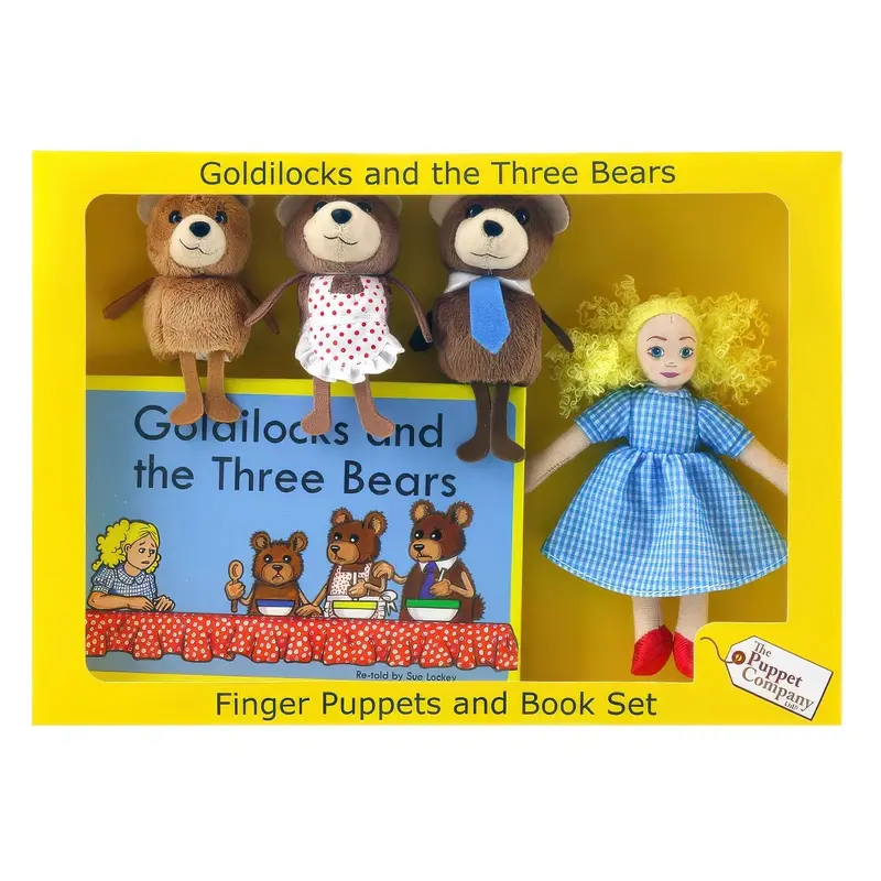 The Puppet Company - Goldilocks & The Three Bears-traditional Story Sets