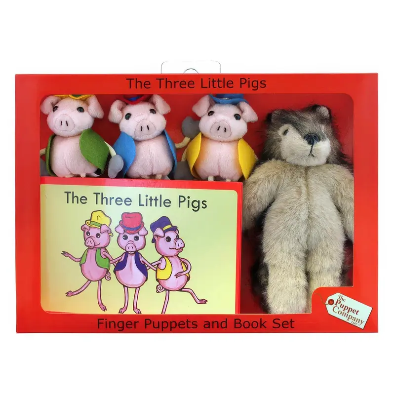 The Puppet Company - The Three Little Pigs-traditional Story Sets