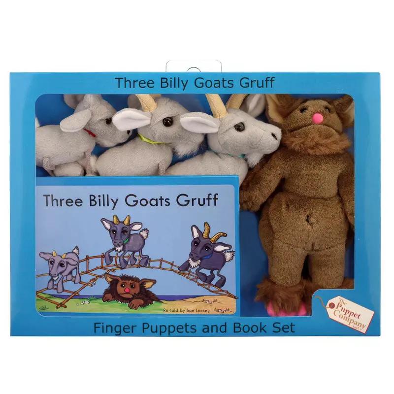 The Puppet Company - Three Billy Goats Gruff-traditional Story Sets